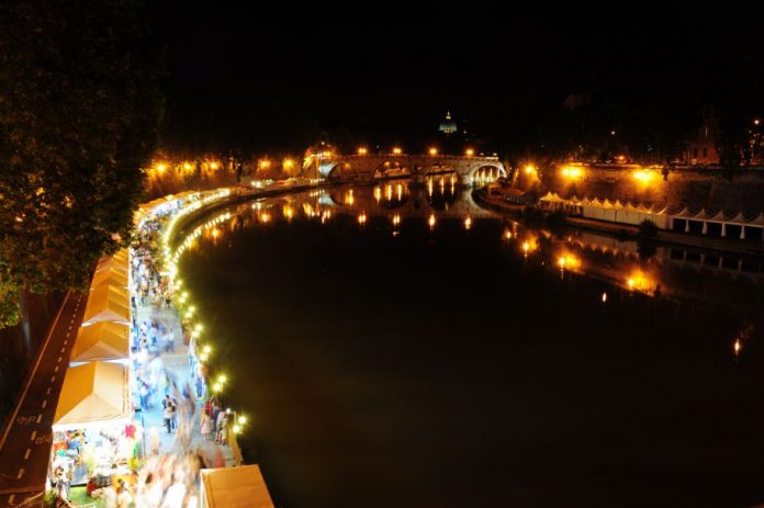 lungo il tevere di roma 2017