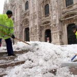 AMSA: neve e gelo in arrivo, la società cerca spalatori a Milano
